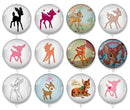 Handmade Round Photo Glass Cabochon 2019B