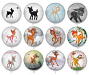 Handmade Round Photo Glass Cabochon 2020B