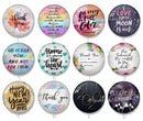 Handmade Round Photo Glass Cabochon 1938