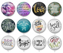 Handmade Round Photo Glass Cabochon 1945