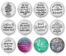 Handmade Round Photo Glass Cabochon 1961