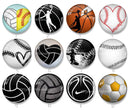 Handmade Round Photo Glass Cabochon 2008