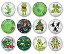 Handmade Round Photo Glass Cabochon 2013