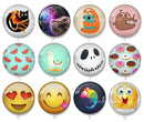 Handmade Round Photo Glass Cabochon 2037