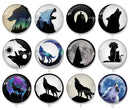 Handmade Round Photo Glass Cabochon 2073