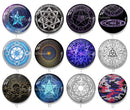 Handmade Round Photo Glass Cabochon 2203