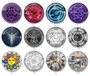 Handmade Round Photo Glass Cabochon 2207