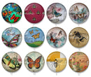 Handmade Round Photo Glass Cabochon 2218