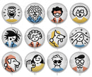 Handmade Round Photo Glass Cabochon 2228