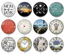 Handmade Round Photo Glass Cabochon 2231