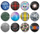 Handmade Round Photo Glass Cabochon 2255