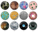 Handmade Round Photo Glass Cabochon 2256