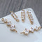 10pcs square CZ Pave Charm, , Zircon Connector, round zircon Charm Pendant, crystal Pave Charm, wholesale prices, High Quality