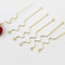 30pcs Arc connecting rod long curve earrings supplies ear stud Jewelry Findings Jewelry Supplies DIY connector