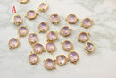 2pcs Swarovski Crystal Channel Charms, Bead Dangles, Add a Charm, Necklace Charms, Personalized Jewelry,Jewelry Charm/pendant connector