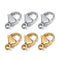 25PCS,Stainless steel Lobster clasp lobster clasps, 6*9MM/6*10MM/7*11MM/8*13MM/9*15MM necklace findings, jewellery clasps