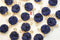 10PCS Round Imitation Druzy, Druzy Connector, Resin Druzy Pendant Charm Drop, Bezel Gem Druzy, Link, 14*21MM, Jewelry Findings