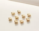10pcs Real 18K Gold Plated Star Charm,Gold Initial Charm,Vermeil Star Pendant,Gold Initial Charms,Tiny Mini Heart Charm
