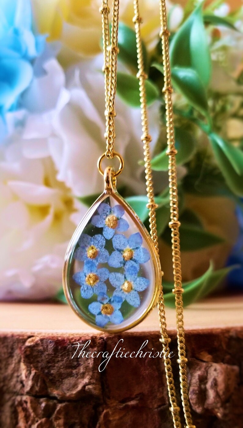 Gift for Her-Gift for Loss. Sympathy Gift. Condolence gift. Bereavement gift. Forget me not necklace. Loss of mom. Loss of Dad.Gift for Aunt