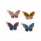 10pcs Gold Butterfly Charms, Butterfly Pendant, Dainty Charms, Necklace Charm, Bracelet Charms, Gold Plated Findings