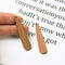 4pcs Epoxy Resin Pendants, Long Stick Translucent White Resin Findings, Wood and Resin Pendant, Color Blocked, Long BarCharm