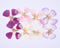 6pcs Pressed flower diy material flowers dried flowers