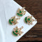 10pcs Heart crown zircon Charm pendant, 17x18mm Zircon Charm, crown CZ Pave Pendant Charm, DIY Finding Jewelry Making
