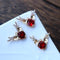 10pcs antlers zircon Charm pendant Zircon Charm CZ Pave Pendant Charm, DIY necklace pendant Jewelry Making,wholesale prices