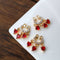 10pcs Heart CZ Pave Charm, 13x18mm Heart zircon Charm Pendant, Diy Magic wand Glass crystal Pave Charm, Jewelry Making Supplies