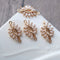 10pcs Eye CZ Pave Leaves Charm, Leaves Zircon Connector, 14x24mm Leaves Clear Gemstone Charm, Jewelry Making, Material Craft Supplies