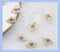 10pcs CZ Pave Eye Charm, 12.6x10mm/ 12x8.8mm Eye Zircon Pendant, Jewelry Making, Eye Zircon Material Craft Supplies