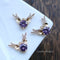 10pcs antlers zircon Charm pendant Zircon Charm CZ Pave Pendant Charm, DIY necklace pendant Jewelry Making,wholesale prices