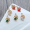 10pcs Heart CZ Pave Connecto Pendant , Heart zircon Charm Pendant, 10x16mm crystal CZ zircon Pendant , Diy Jewelry Making Supplies