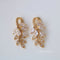 10pcs Leaves CZ Pave Charm, Zircon Leaves Pendant, 14X29mm Leaves Charm, DIY Jewelry Making, Material Craft Supplies