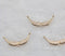 10pcs CZ Pave feather Charm, 31x14mm Zircon Pendant, feather Jewelry Making, feather Material Craft Supplies