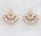 10pcs CZ Pave Apricot Leaf Charm, 21x17mm Leaf Zircon Pendant , Jewelry Making, Leaves Zircon Material Craft Supplies