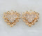 10pcs CZ Pave Five petal flower Charm, 6x9mm Zircon Small square Pendant, Jewelry Making, Zircon Material Craft Supplies