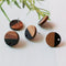 10pcs Round Wood Earrings, Ear Wire, Earrings Post,14mm Wood Earrings Studs,Diy Jewelry Accessories Craft Supplies