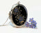 Pressed Flower Locket, Locket Necklace, Big Locket, Vintage Locket Necklace, Personalized Gift For Her, Photo Locket, Oval Locket