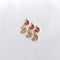 10pcs little love Glass zircon Charm pendant, 7.5mm Zircon Charm, CZ Pave Pendant Charm, earrings bracelet necklace pendant Jewelry Making