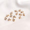 10pcs Zircon Pendant Charm, CZ Pave Connector Pendant, Earrings, necklaces, bracelets, handmade semi-finished materials