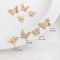 10pcs butterfly Zircon Pendant Charm, dragonfly CZ Pave Connector Pendant, DIY Finding Jewelry