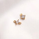10pcs Zircon Pendant Charm, CZ Pave Connector Pendant, Earrings, necklaces, bracelets, handmade semi-finished materials