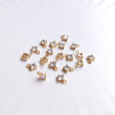 10pcs Zircon Pendant Charm, CZ Pave Connector Pendant, Earrings, necklaces, bracelets, handmade semi-finished materials