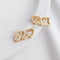 10pcs Heart CZ Pave Charm, CZ Zircon deer Pendant Charm, Jewelry Making, Material Craft Supplies