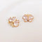 4pcs Butterfly cz pave charm, bracelet necklace pendant, brass gold plated, pave charm, Butterfly Material Craft Supplies