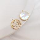 2pcs constellations Aries, Taurus, Gemini, Cancer, Leo, Virgo, Libra, Scorpio, Sagittarius, Capricornus, Aquarius, Pisces Hand Charm pendant