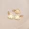 10pcs love CZ Pave Pendant, Heart Zircon Flower Pendant, Jewelry Making, Zircon Material Craft Supplies