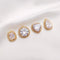 10pcs round, heart cz pave charm Charm pendant, Zircon Pendant Charm, DIY Finding Jewelry