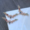 2pcs CZ Pave Charm, Seven color pendant Zircon Pendant Connector, Jewelry Making, Material Craft Supplies